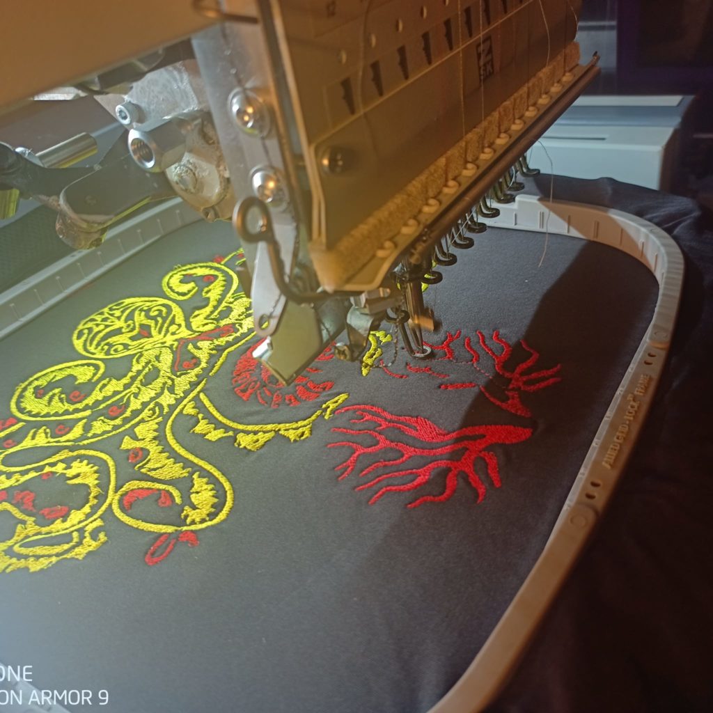 Broderie corse,textile corse,marquage publicitaire